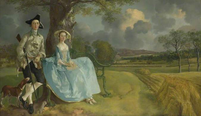 Gainsborough, Thomas, 1727-1788; Mr and Mrs Andrews